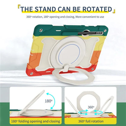 For Samsung Galaxy Tab S9 Ultra Kickstand Tablet Case PC+Silicone Cover