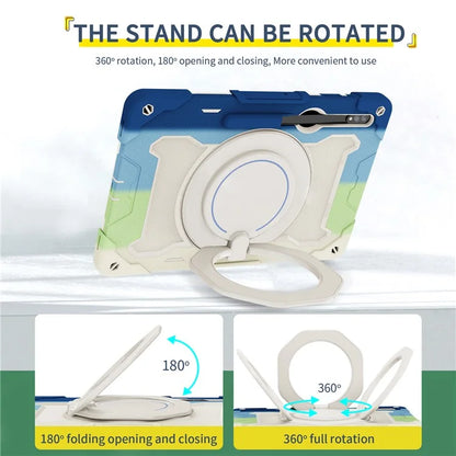 For Samsung Galaxy Tab S9 Ultra Kickstand Tablet Case PC+Silicone Cover