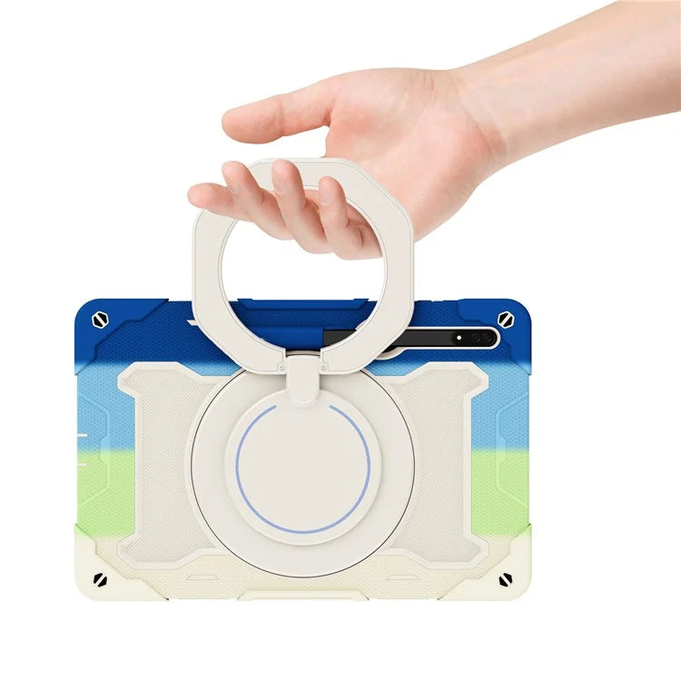 For Samsung Galaxy Tab S9 Ultra Kickstand Tablet Case PC+Silicone Cover