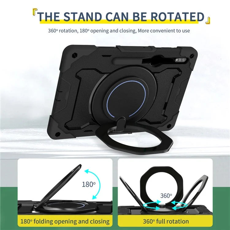 For Samsung Galaxy Tab S9 Ultra Kickstand Tablet Case PC+Silicone Cover
