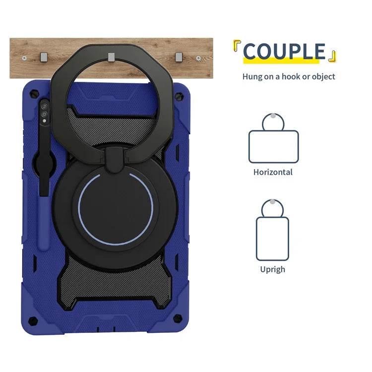 For Samsung Galaxy Tab S9 Ultra Kickstand Tablet Case PC+Silicone Cover