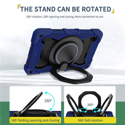 For Samsung Galaxy Tab A9 Tablet Case PC+Silicone Cover Kickstand