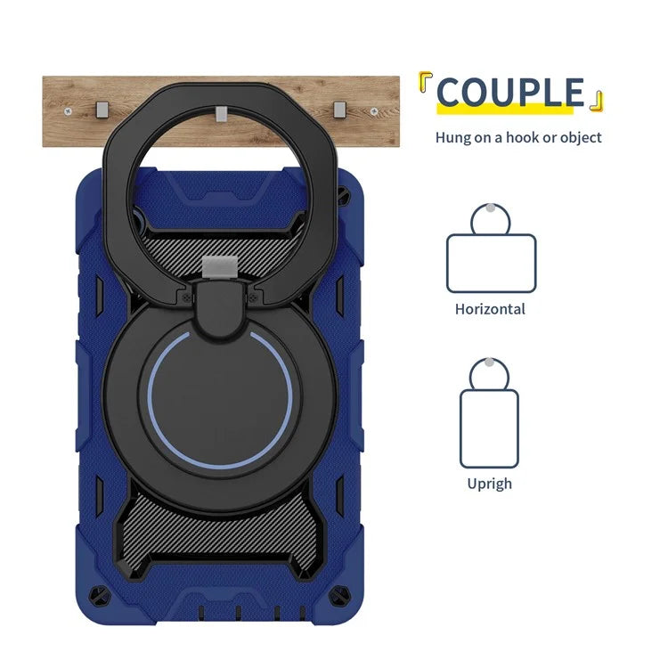 For Samsung Galaxy Tab A9 Tablet Case PC+Silicone Cover Kickstand