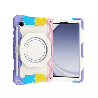 For Samsung Galaxy Tab A9 Tablet Case PC+Silicone Cover Kickstand
