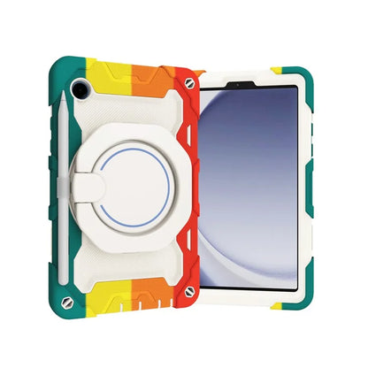 For Samsung Galaxy Tab A9 Tablet Case PC+Silicone Cover Kickstand