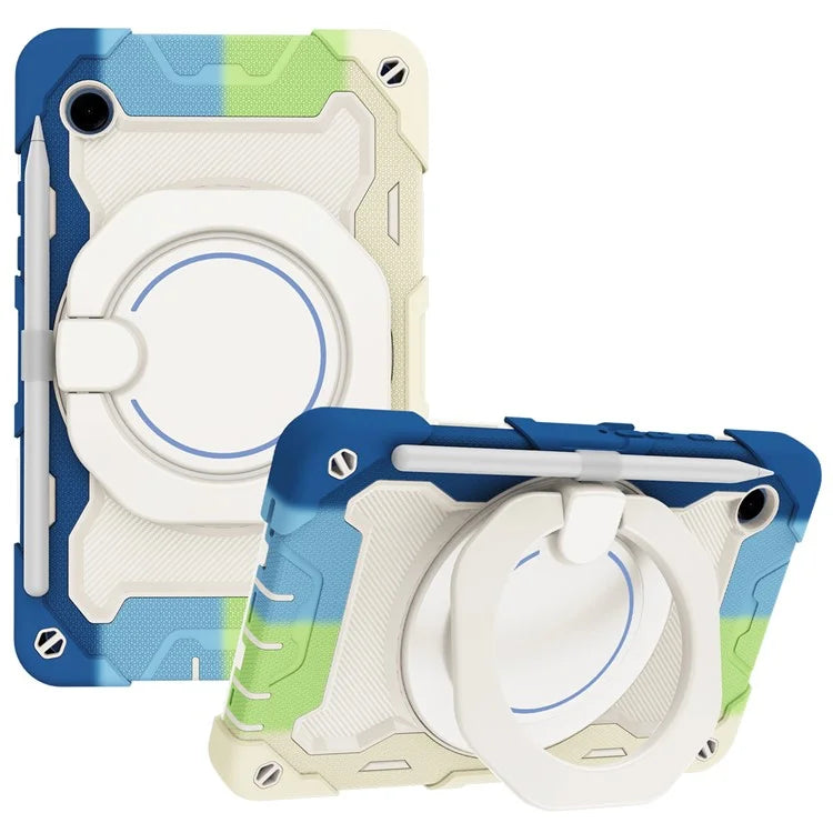 For Samsung Galaxy Tab A9 Tablet Case PC+Silicone Cover Kickstand