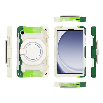 For Samsung Galaxy Tab A9 Tablet Case PC+Silicone Cover Kickstand