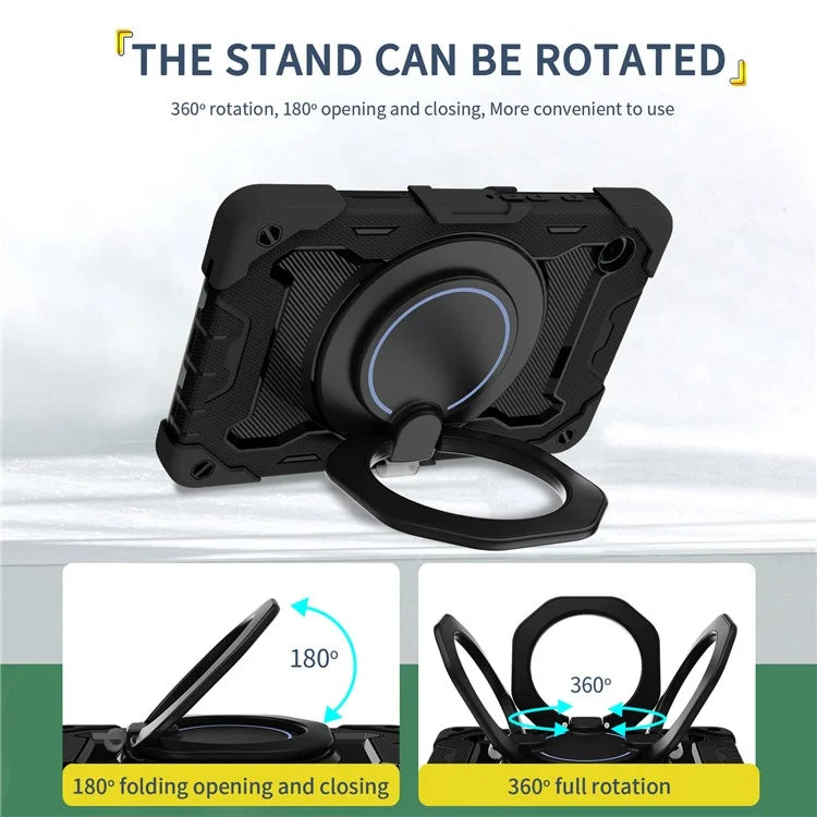 For Samsung Galaxy Tab A9 Tablet Case PC+Silicone Cover Kickstand