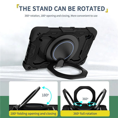 For Samsung Galaxy Tab A9 Tablet Case PC+Silicone Cover Kickstand