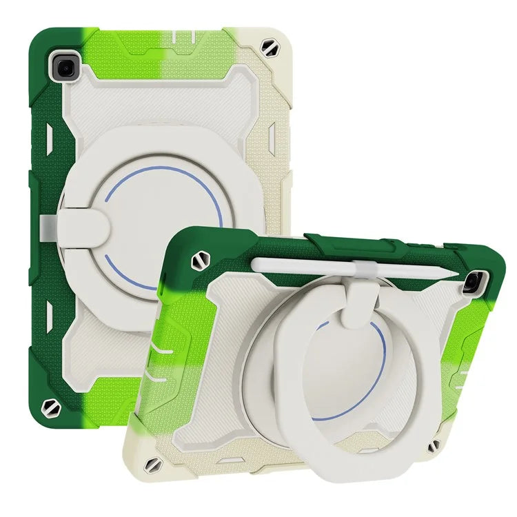 For Samsung Galaxy Tab S6 Lite (2024) / S6 Lite (2022) / S6 Lite (2020) Case Kickstand PC+Silicone Tablet Cover