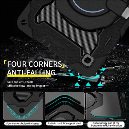 For Samsung Galaxy Tab S6 Lite (2024) / S6 Lite (2022) / S6 Lite (2020) Case Kickstand PC+Silicone Tablet Cover