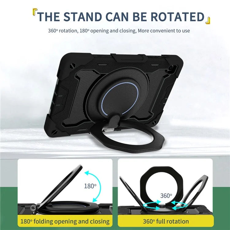 For Samsung Galaxy Tab S6 Lite (2024) / S6 Lite (2022) / S6 Lite (2020) Case Kickstand PC+Silicone Tablet Cover