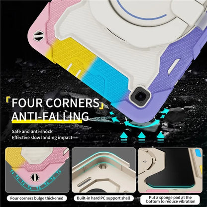 For Samsung Galaxy Tab S6 Lite (2024) / S6 Lite (2022) / S6 Lite (2020) Case Kickstand PC+Silicone Tablet Cover