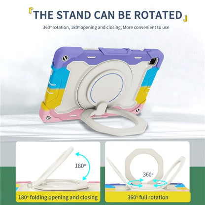 For Samsung Galaxy Tab S6 Lite (2024) / S6 Lite (2022) / S6 Lite (2020) Case Kickstand PC+Silicone Tablet Cover