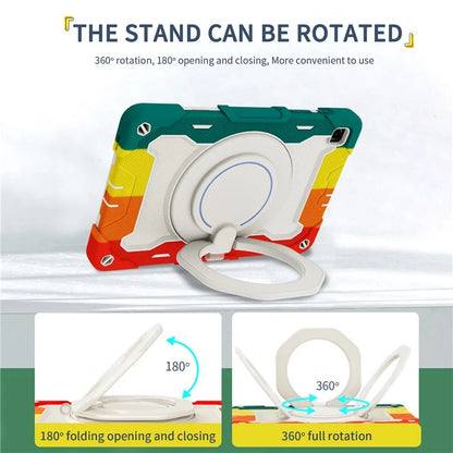 For Samsung Galaxy Tab S6 Lite (2024) / S6 Lite (2022) / S6 Lite (2020) Case Kickstand PC+Silicone Tablet Cover