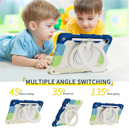 For Samsung Galaxy Tab S6 Lite (2024) / S6 Lite (2022) / S6 Lite (2020) Case Kickstand PC+Silicone Tablet Cover
