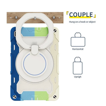 For Samsung Galaxy Tab S6 Lite (2024) / S6 Lite (2022) / S6 Lite (2020) Case Kickstand PC+Silicone Tablet Cover