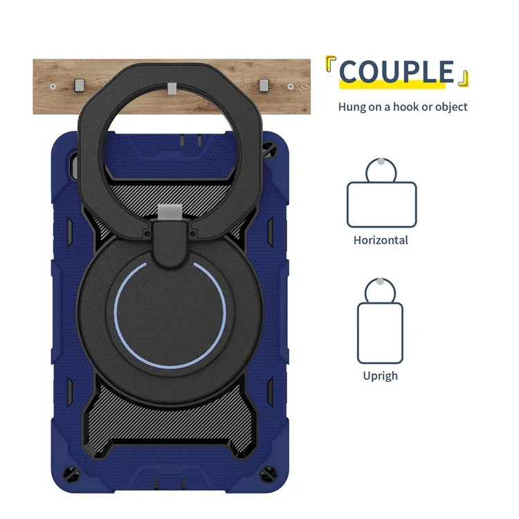 For Samsung Galaxy Tab S6 Lite (2024) / S6 Lite (2022) / S6 Lite (2020) Case Kickstand PC+Silicone Tablet Cover