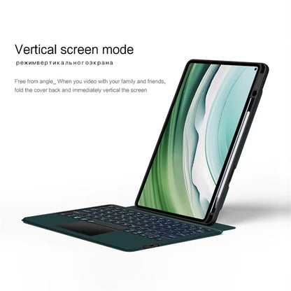 For Huawei MatePad Pro 11 (2024) Case with Keyboard Detachable Bluetooth Keyboard, Backlight