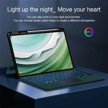 For Huawei MatePad Pro 11 (2024) Case with Keyboard Detachable Bluetooth Keyboard, Backlight