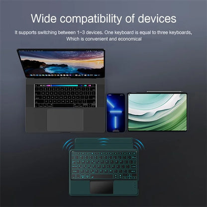 For Huawei MatePad Pro 11 (2024) Case with Keyboard Detachable Bluetooth Keyboard, Backlight