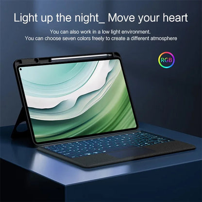 For Huawei MatePad Pro 11 (2024) Case with Keyboard Detachable Bluetooth Keyboard, Backlight