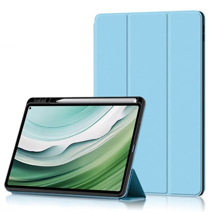 For Huawei MatePad Pro 11 (2024) Tri-fold Stand Leather Case Smart Cover with Pen Holder