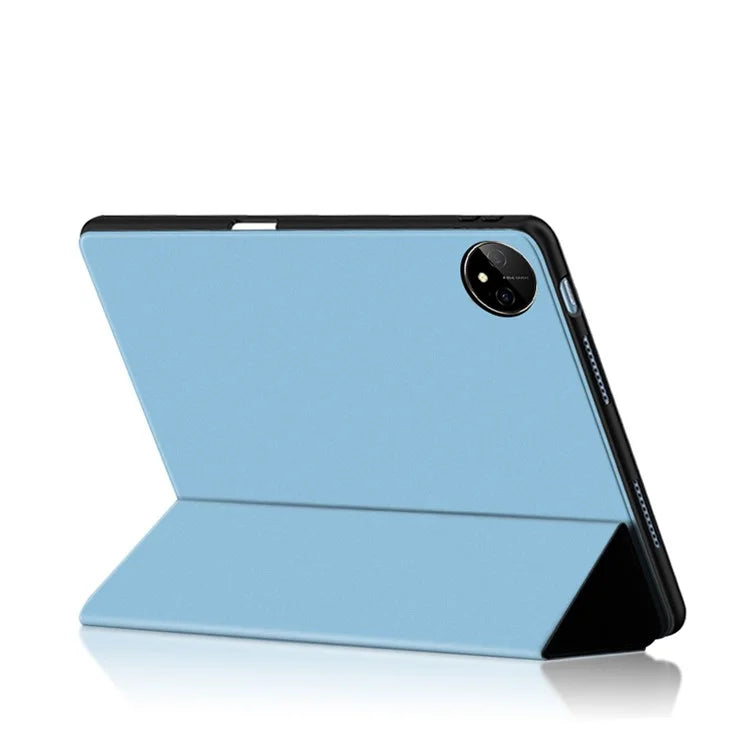For Huawei MatePad Pro 11 (2024) Tri-fold Stand Leather Case Smart Cover with Pen Holder