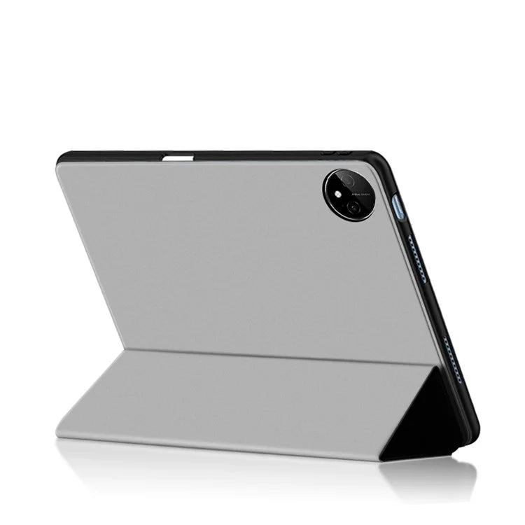 For Huawei MatePad Pro 11 (2024) Tri-fold Stand Leather Case Smart Cover with Pen Holder