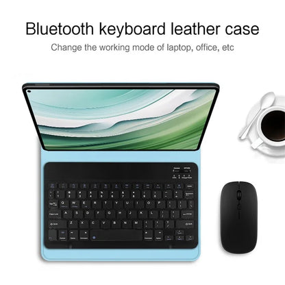 For Huawei MatePad Pro 11 (2024) Tablet Leather Case with Bluetooth Magnetic Detachable Keyboard