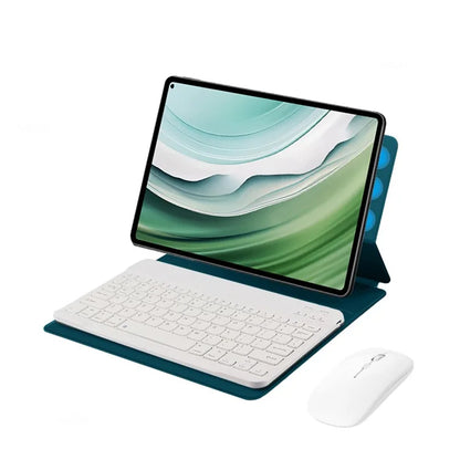 For Huawei MatePad Pro 11 (2024) Tablet Leather Case with Bluetooth Magnetic Detachable Keyboard