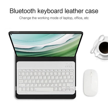 For Huawei MatePad Pro 11 (2024) Tablet Leather Case with Bluetooth Magnetic Detachable Keyboard
