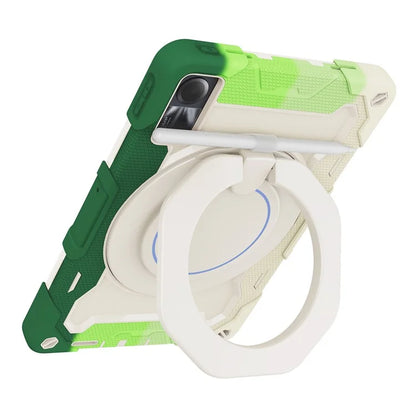 For Xiaomi Redmi Pad SE Tablet Case PC+Silicone Cover with Grip Kickstand