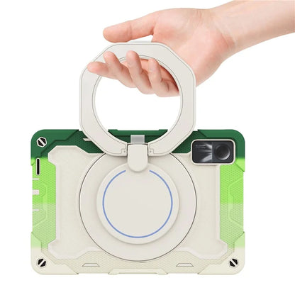 For Xiaomi Redmi Pad SE Tablet Case PC+Silicone Cover with Grip Kickstand