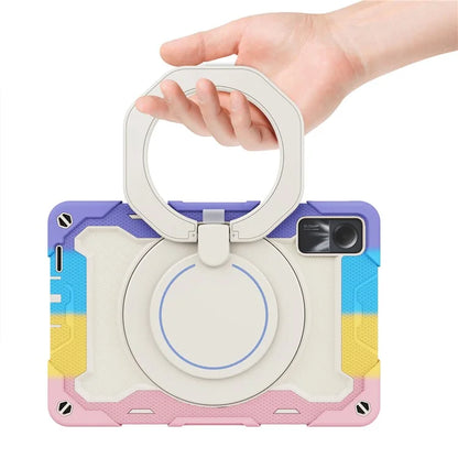 For Xiaomi Redmi Pad SE Tablet Case PC+Silicone Cover with Grip Kickstand