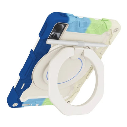 For Xiaomi Redmi Pad SE Tablet Case PC+Silicone Cover with Grip Kickstand