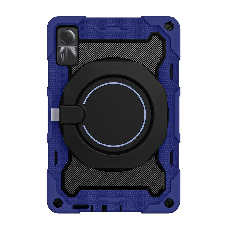 For Xiaomi Redmi Pad SE Tablet Case PC+Silicone Cover with Grip Kickstand