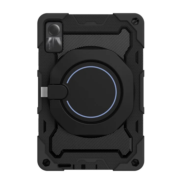 For Xiaomi Redmi Pad SE Tablet Case PC+Silicone Cover with Grip Kickstand