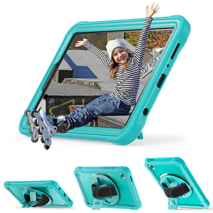 For Samsung Galaxy Tab A9 Tablet Case 360 Degree Rotary Kickstand Hand Strap Cover