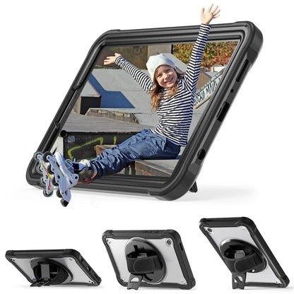 For Samsung Galaxy Tab A9 Tablet Case 360 Degree Rotary Kickstand Hand Strap Cover