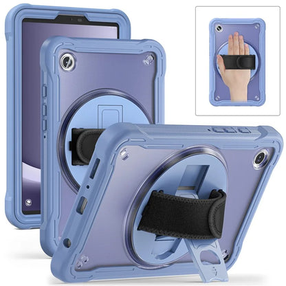 For Samsung Galaxy Tab A9 Tablet Case 360 Degree Rotary Kickstand Hand Strap Cover