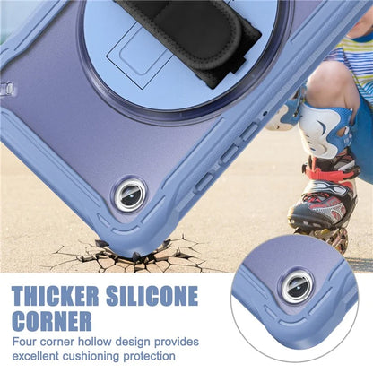 For Samsung Galaxy Tab A9 Tablet Case 360 Degree Rotary Kickstand Hand Strap Cover