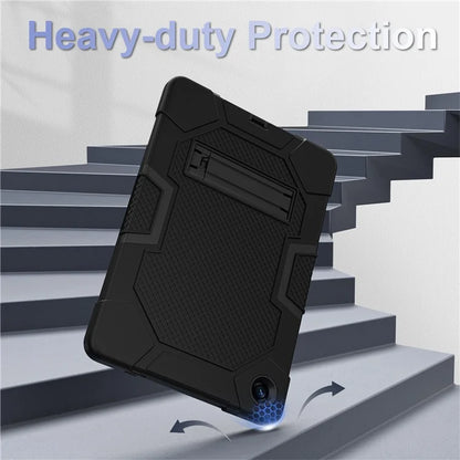 Robot B3 Series for Samsung Galaxy Tab A9+ Case Contrast Color PC+Silicone Kickstand Tablet Cover