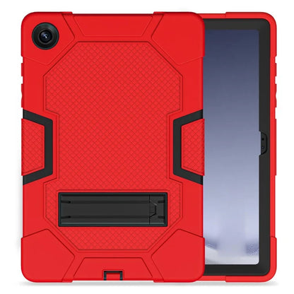 Robot B3 Series for Samsung Galaxy Tab A9+ Case Contrast Color PC+Silicone Kickstand Tablet Cover