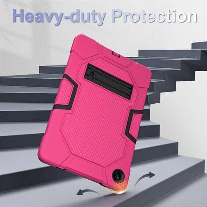 Robot B3 Series for Samsung Galaxy Tab A9+ Case Contrast Color PC+Silicone Kickstand Tablet Cover