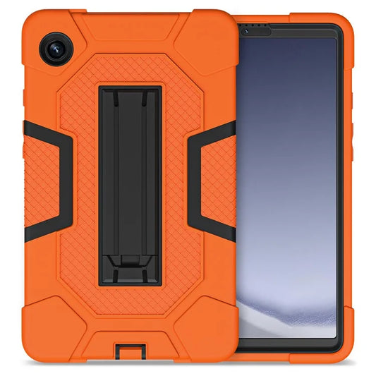 Robot B3 Series for Samsung Galaxy Tab A9 Tablet Case Contrast Color PC+Silicone Cover with Kickstand