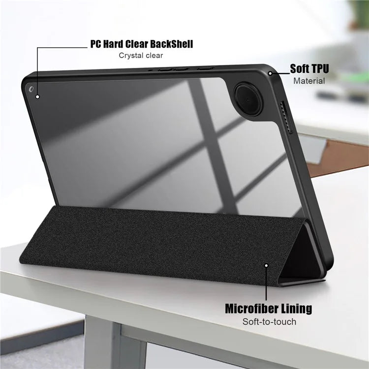 For Samsung Galaxy Tab A9 x115 Leather Tablet Case Pattern Printing Tri-fold Stand