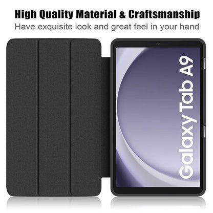 For Samsung Galaxy Tab A9 x115 Leather Tablet Case Pattern Printing Tri-fold Stand