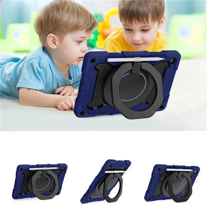 For Samsung Galaxy Tab A9+ Tablet Case Scratch-resistant Kickstand PC+Silicone Cover