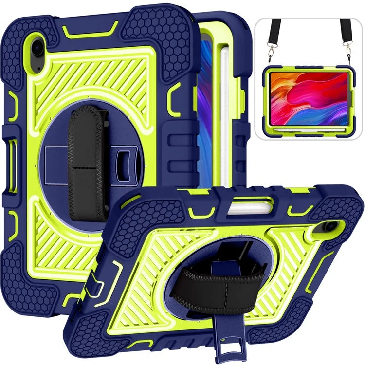 Hand Strap Kickstand for iPad mini (2021) Tablet Case with Shoulder Strap